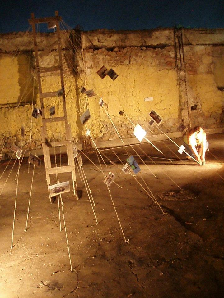 the ladder, installation, Anakata 2012